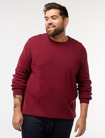 Maglione in maglia tinta unita