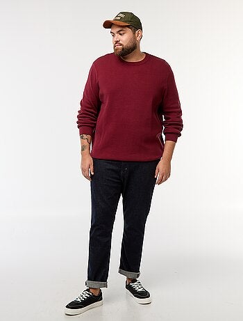 Maglione in maglia tinta unita