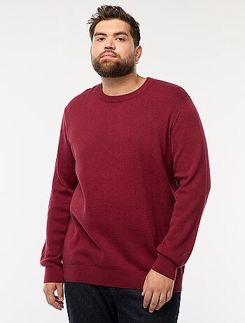 Maglione in maglia tinta unita