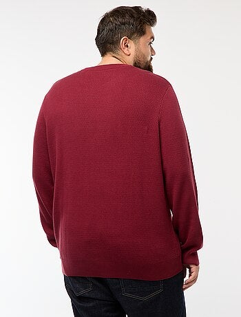 Maglione in maglia tinta unita