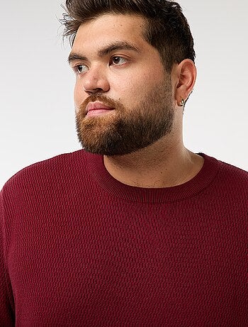 Maglione in maglia tinta unita
