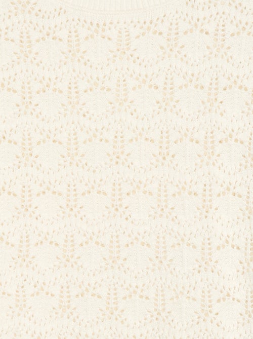Maglione in maglia traforata - Kiabi