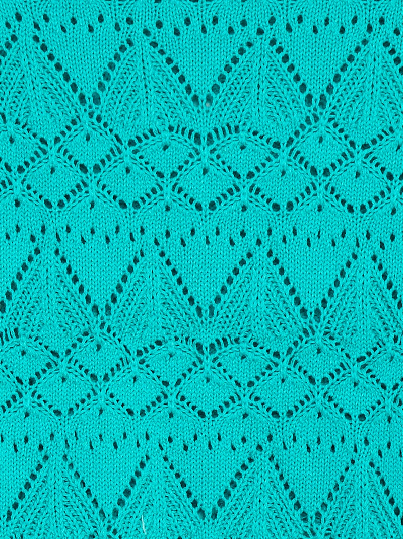 Maglione in maglia traforata VERDE - Kiabi