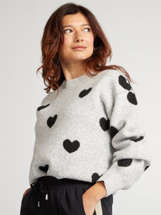 Maglione in misto lana - 'San Valentino'