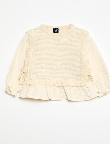 Maglione in misto lana