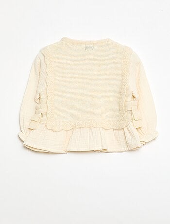 Maglione in misto lana