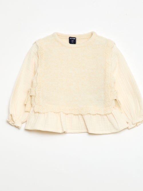 Maglione in misto lana - Kiabi