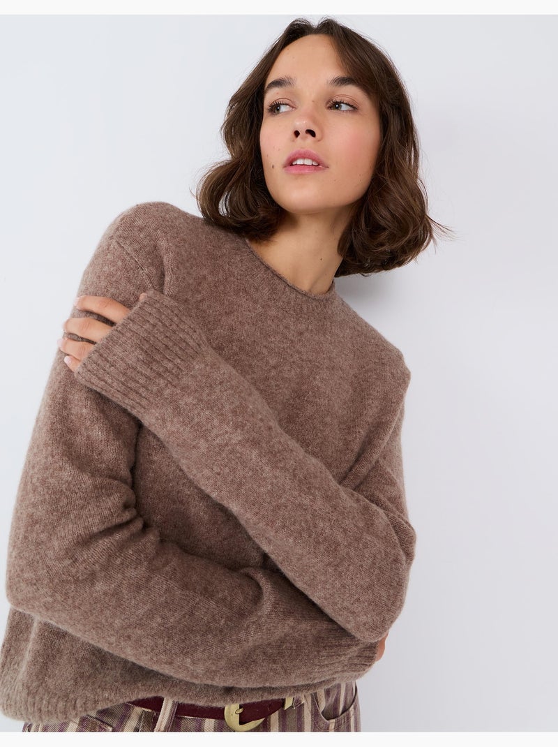 Maglione in misto lana e alpaca, mo fashion Beige - Kiabi