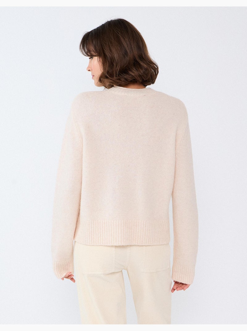 Maglione in misto lana e alpaca, mo fashion Beige - Kiabi