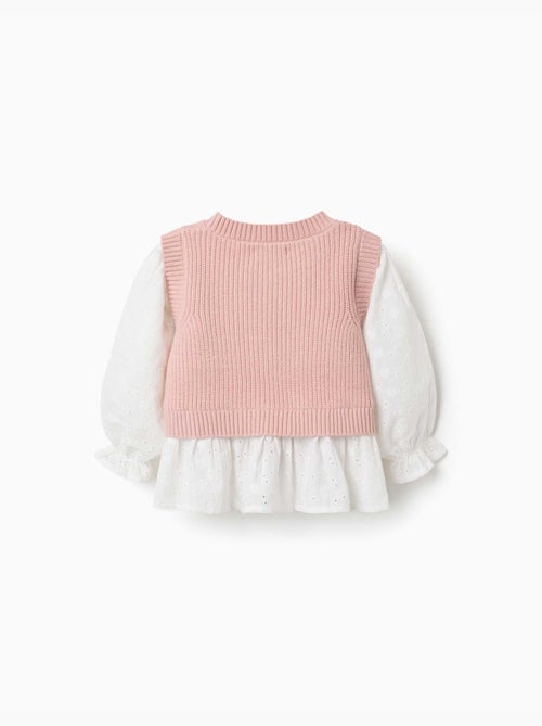 Maglione in misto maglia e cotone - Kiabi