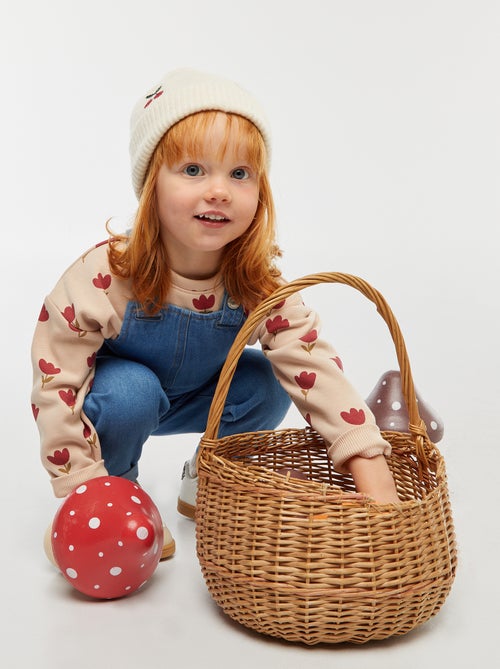 Maglione in pile con motivo - Kiabi