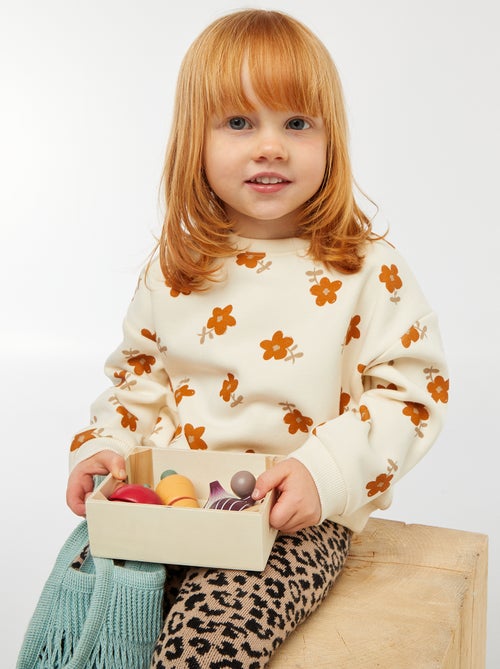 Maglione in pile con motivo - Kiabi