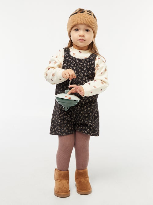 Maglione in pile con motivo - Kiabi