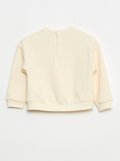 Maglione in pile con motivo natalizio - Kiabi