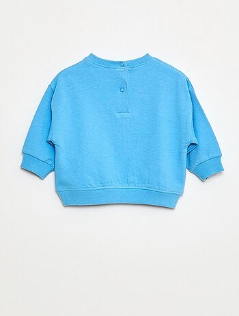 Maglione in pile girocollo 'Monsieur Madame' in cotone