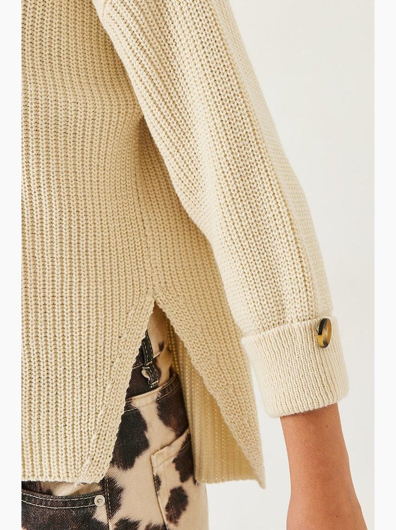 Maglione islandese lucci Beige argilla - Kiabi