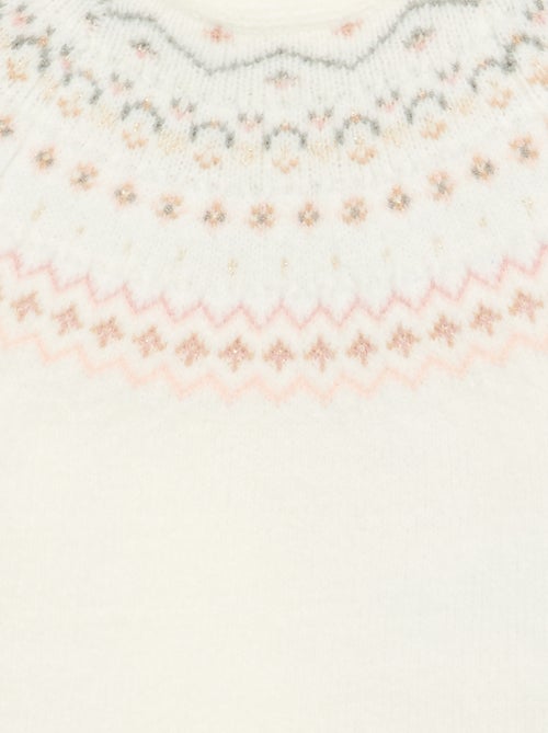 Maglione jacquard a maglia grossa - Kiabi
