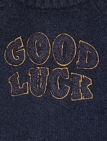 Maglione jacquard a righe