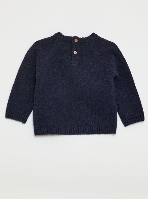 Maglione jacquard a righe - Kiabi