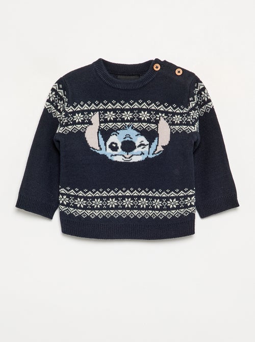 Maglione jacquard 'Disney' 'Stitch' - Kiabi
