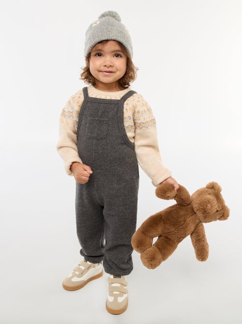 Maglione jacquard in maglia fluffy - Kiabi