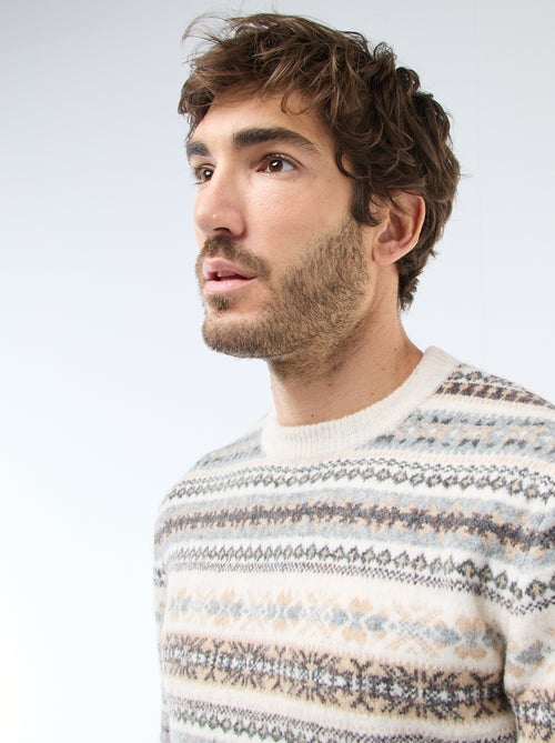 Maglione jacquard spesso - Kiabi Maglione jacquard spesso - Kiabi