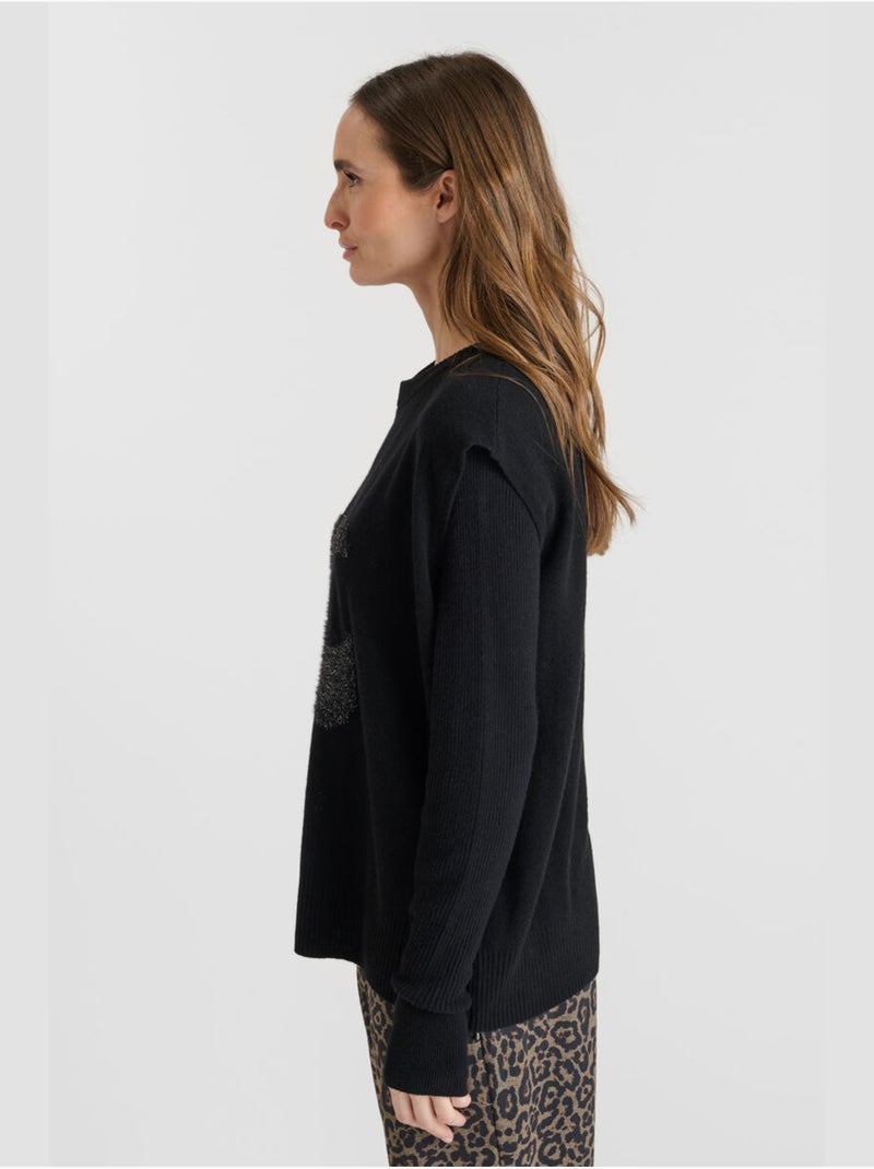 Maglione JANICE Nero - Kiabi