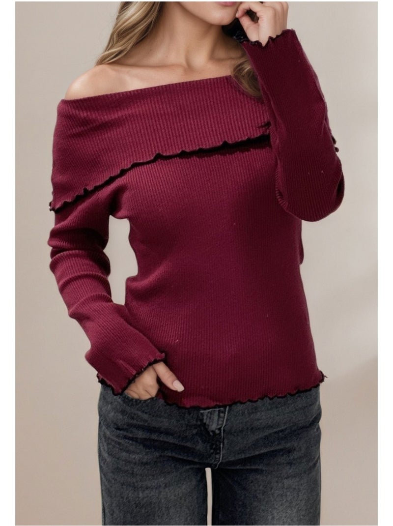 Maglione Kebello Bordeaux - Kiabi