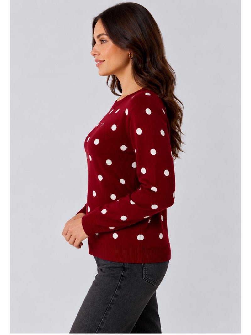 Maglione kebello Bordeaux - Kiabi