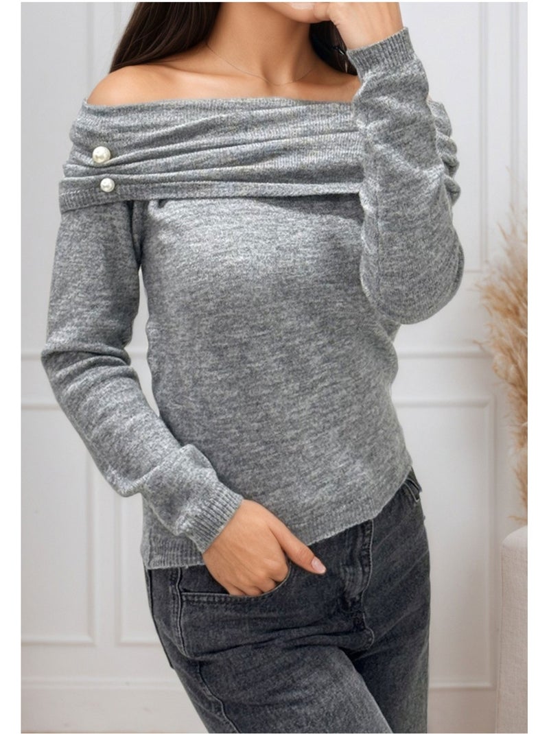 Maglione Kebello Grigio - Kiabi