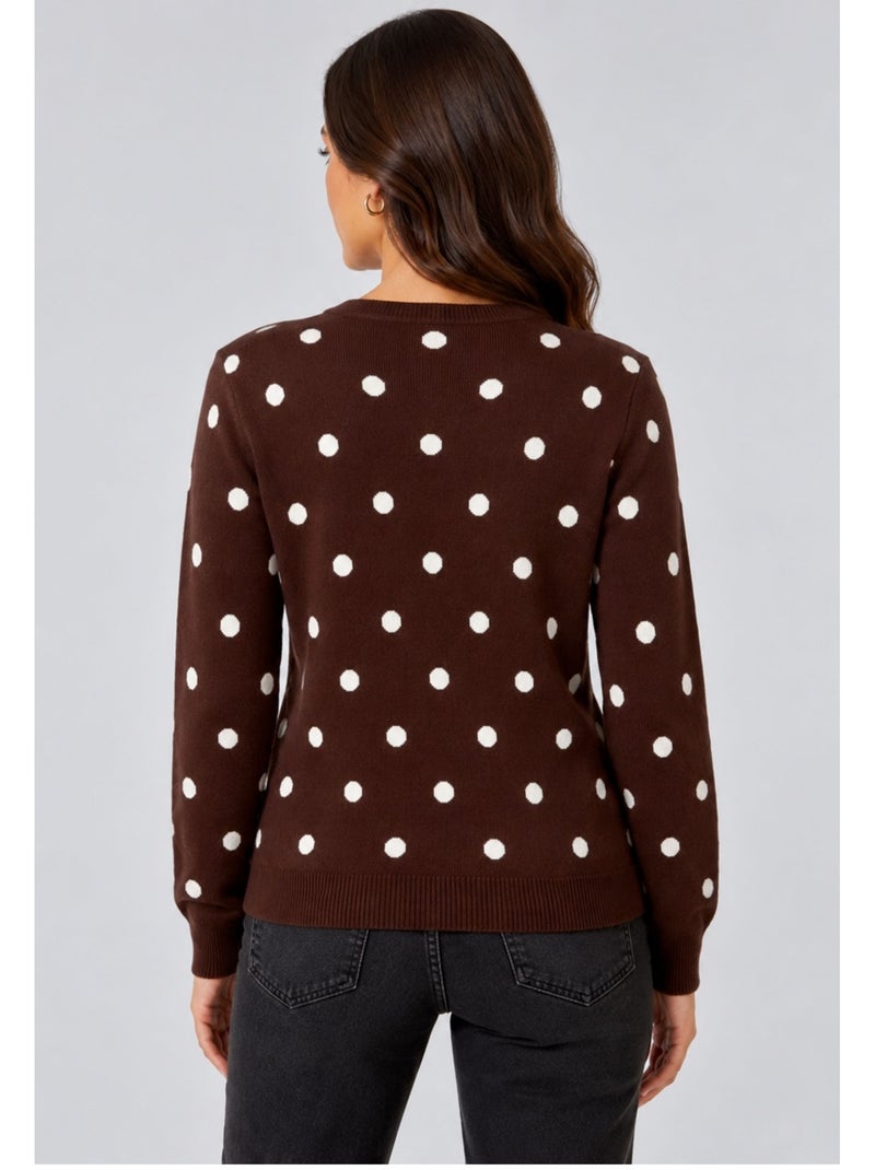 Maglione kebello Marrone - Kiabi