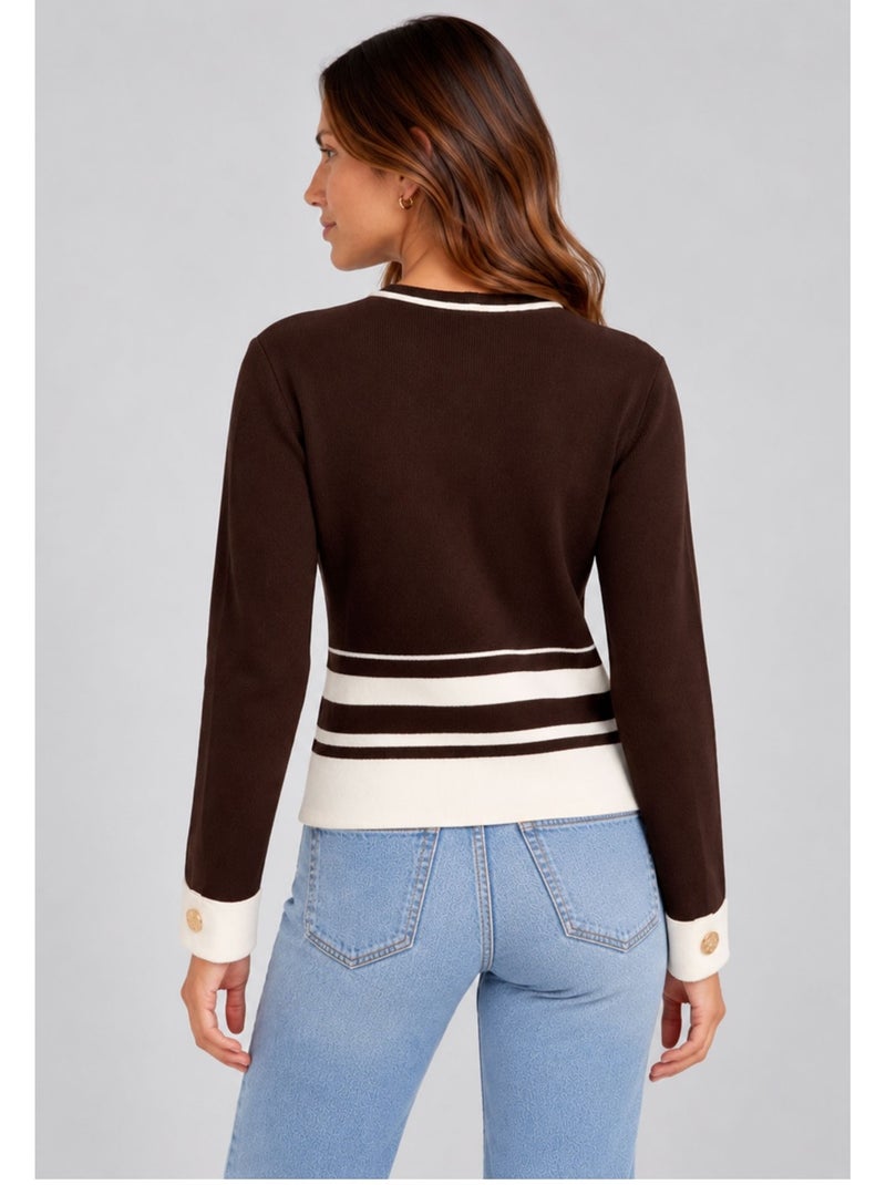 Maglione kebello Marrone - Kiabi