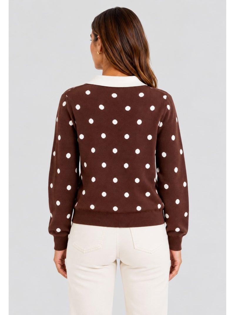 Maglione kebello Marrone - Kiabi