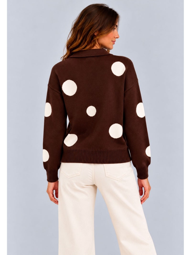 Maglione kebello Marrone - Kiabi