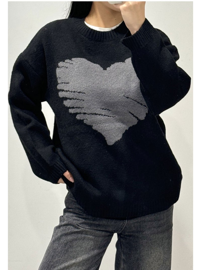 Maglione Kebello Nero Nero - Kiabi