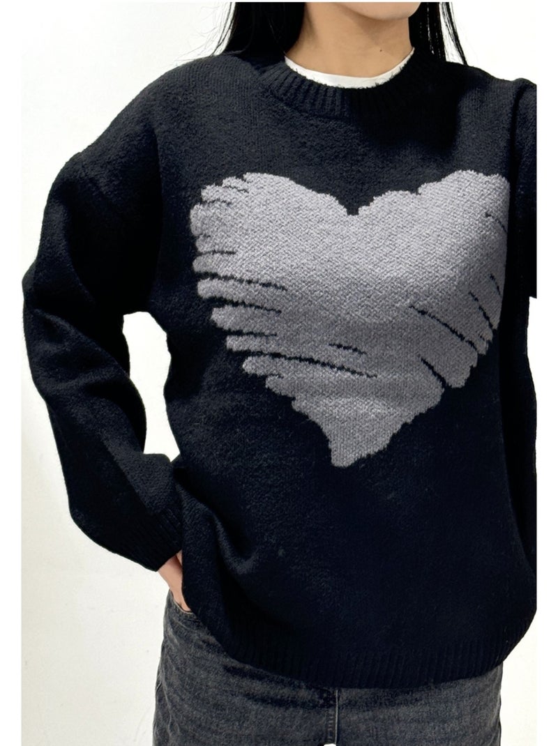 Maglione Kebello Nero Nero - Kiabi