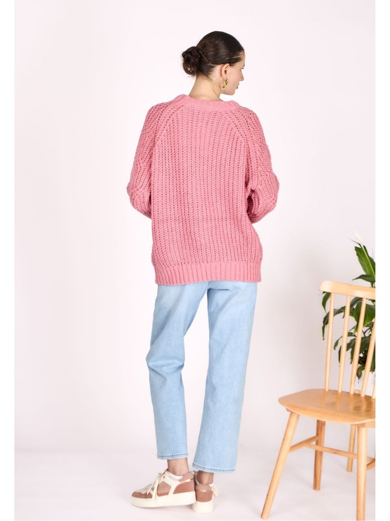 Maglione Kebello Rosa - Kiabi