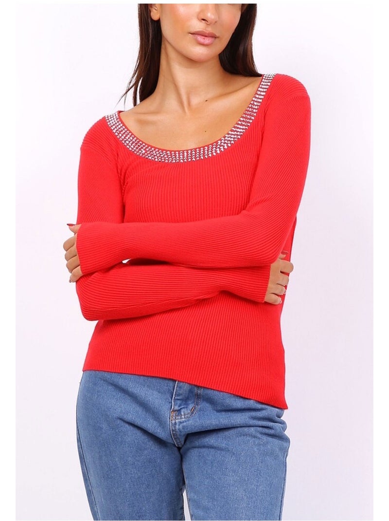 Maglione Kebello Rosso - Kiabi