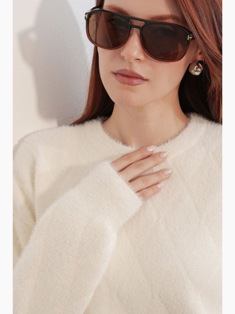 Maglione lavorato a maglia bdart Crema - Kiabi