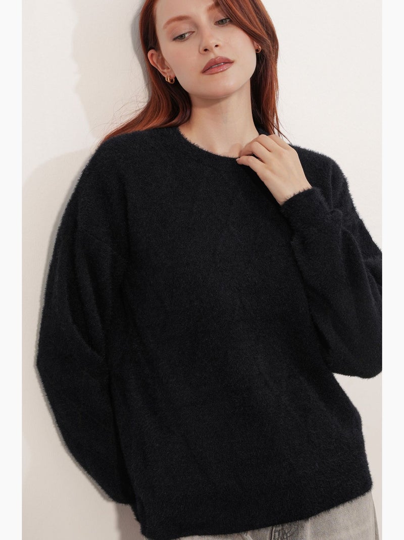 Maglione lavorato a maglia bdart Nero - Kiabi