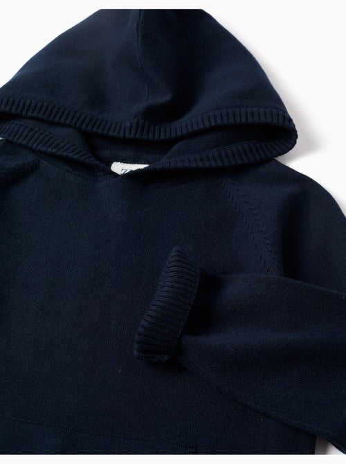 Maglione lavorato a maglia con cappuccio B&S - Kiabi