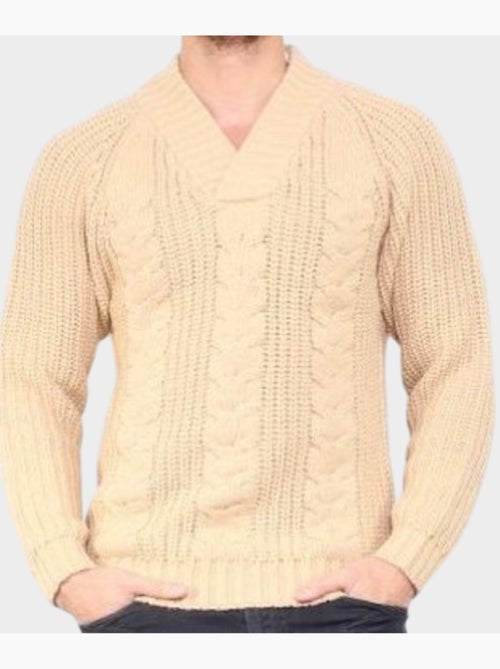 Maglione lavorato a maglia con collo alto - Kiabi