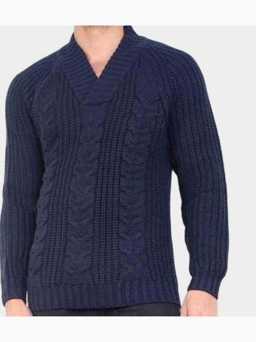 Maglione lavorato a maglia con collo alto - Kiabi