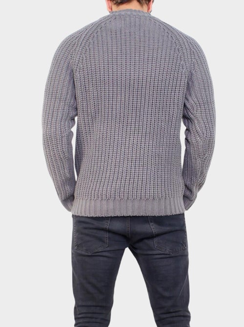 Maglione lavorato a maglia con collo alto - Kiabi