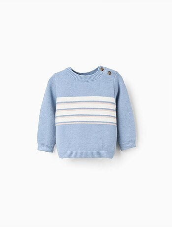 Maglione lavorato a maglia con righe