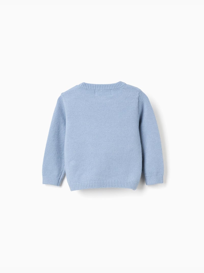 Maglione lavorato a maglia con righe Blu chiaro - Kiabi