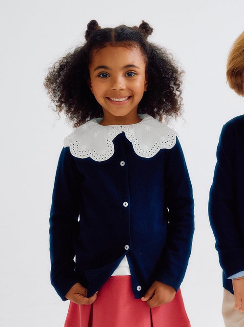 Maglione lavorato a maglia con scollo rotondo - Kiabi