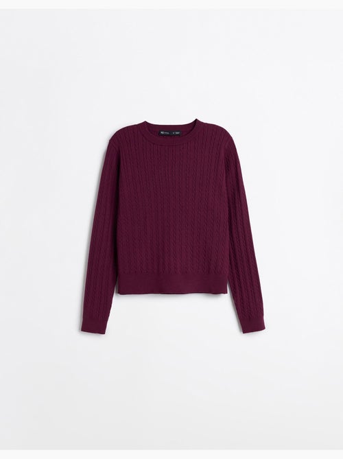 Maglione lavorato a maglia con viscosa, mo fashion - Kiabi Maglione lavorato a maglia con viscosa, mo fashion - Kiabi