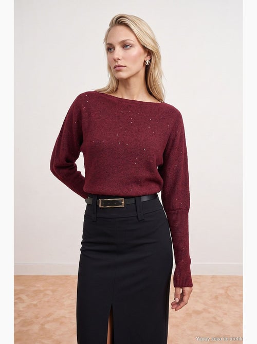 Maglione lavorato a maglia donna dilvin - Kiabi Maglione lavorato a maglia donna dilvin - Kiabi
