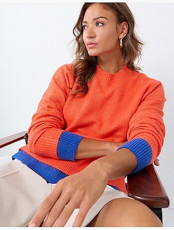 Maglione lavorato a maglia, mo fashion